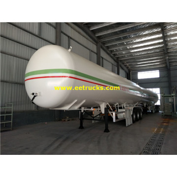 54m3 Tri-trục Propane Gas giao hàng Trailers