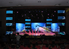 High Brightness Slim Light Weight Rental LED Screen