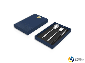 Titanium Tableware Spoon chopsticks Fork