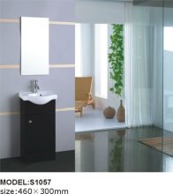 Modern Black Gloss Bathroom Cabinets