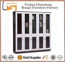 2014 Cheap factory price white oak modern MDF wooden furniture corner bookcases