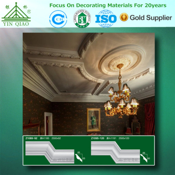 Private House Hotel Palace Decorating Plain Plaster Gesso Moulding