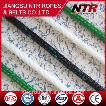 NTR excellent quality hollow braid rope nylon rope with steel core