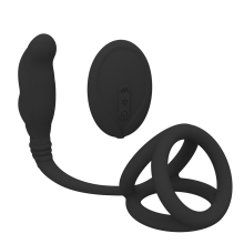 Wearable Vibrating Anal Plug With Silent USB Charging Design