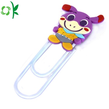 Customize Animal Shape Silicone Bookmark