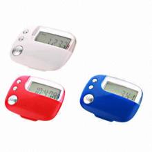 Pedometers, measures 6.3x2.3x5cm