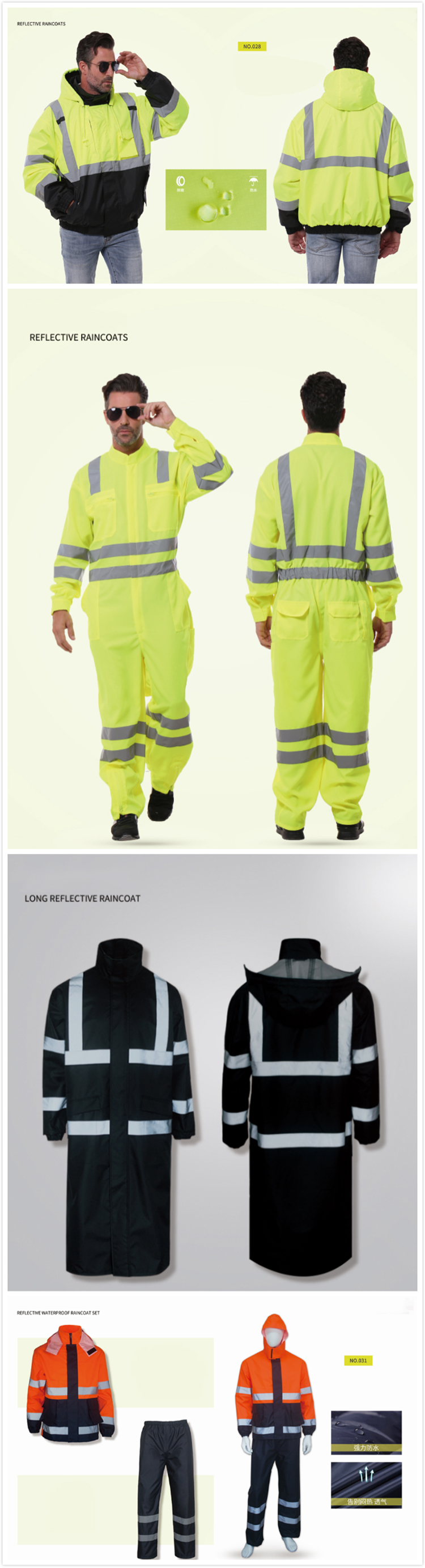 Different Styles Colors High Visibility Vest Safety