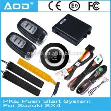 CANBUS PKE keyless entry push button engine start system for Suzuki SX4