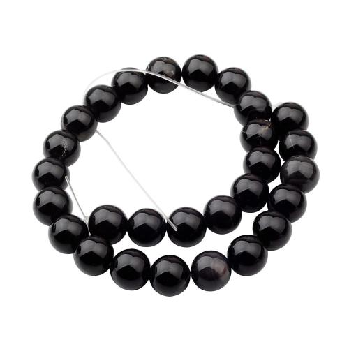 20MM Black Obsidian Chakra Balls for Stress Relief Meditation Balancing Home Decoration Bulks Crystal Spheres Polished