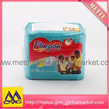 100% Enviro baby diapers, disposable bambo nappy, super soft bio bambo