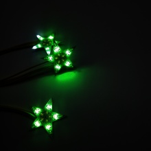 Shoe LED Light Vamps: RGB Color Decorative Lights for Shoes