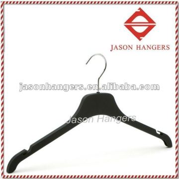 LGH003 Black Plastic Coat Hanger