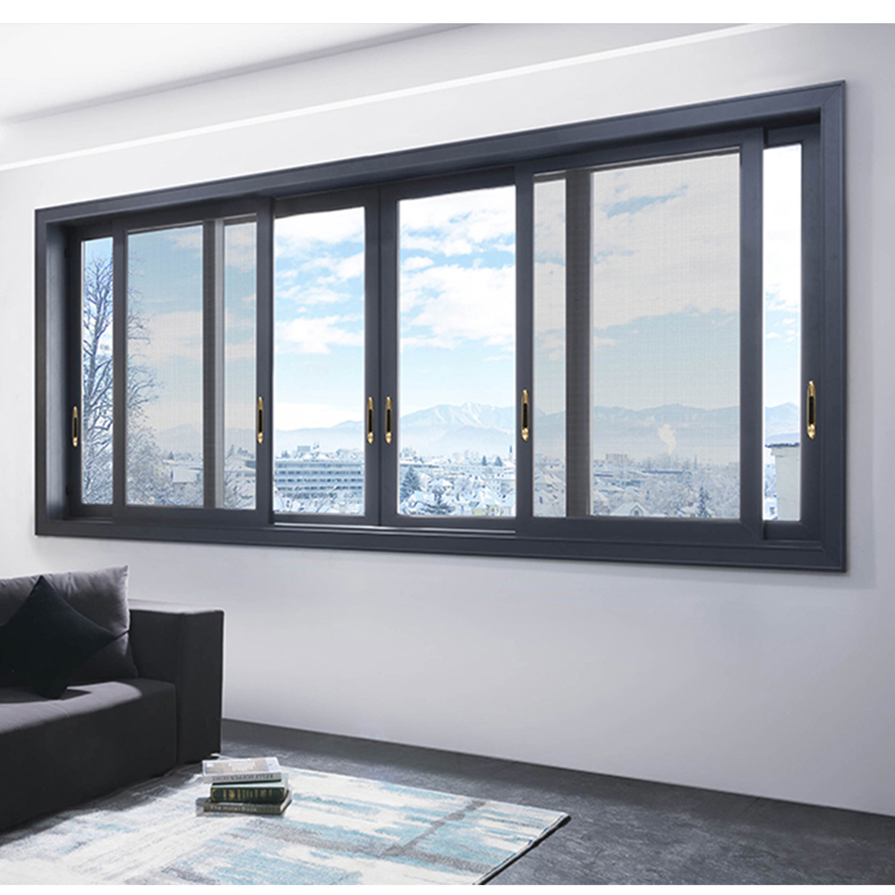 Customized bulk waterproof aluminum glass sliding Windows