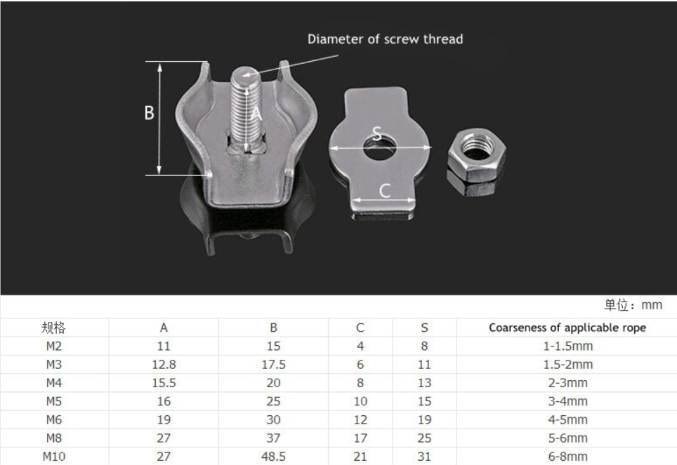 304 stainless steel screws