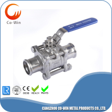 3PC Ball Valve With Pressing End Cap