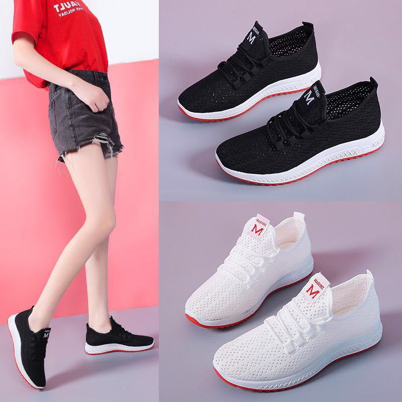 2021 New Fashion High Quality Fashion Comfort Mesh surface Women Sneakers Breathable Sport Shoes Female footwear shoes sports