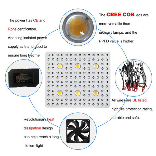 Đèn vườn rau cho nhà máy trong nhà 3000w