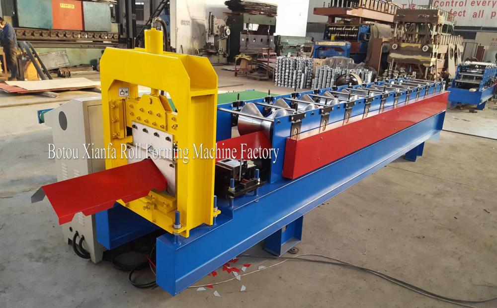 Color Coil Ridge Cap Roll Forming Machine