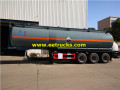 34 CBM Tri-axle Ammonia รถพ่วงบรรทุกการขนส่ง