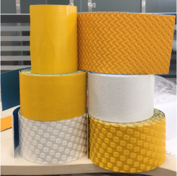 Highway Pavement Marking Tape - Permanent, Retroreflective, High Visibility