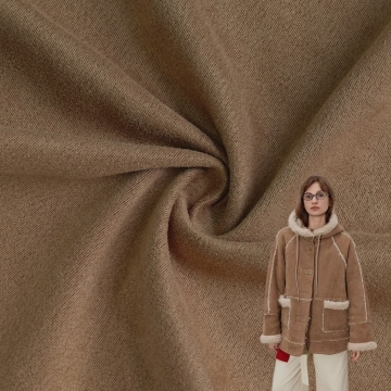 Factory Wholesale 92% Polyester 8% Spandex Interlock Scuba Suede Fabric