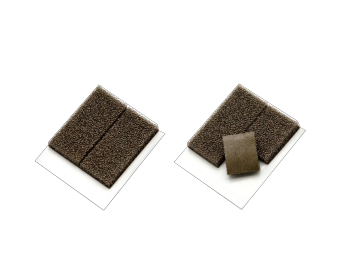 Single sided conductive foam