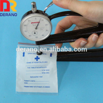 cheaper zipper bag medicine bag for pill bag