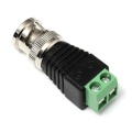 Conector do adaptador masculino do BNC do CCTV RG58 / RG59