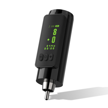 Mini Tattoo Power Supply: Ambition Portable Rechargeable RCA Tattoo Battery