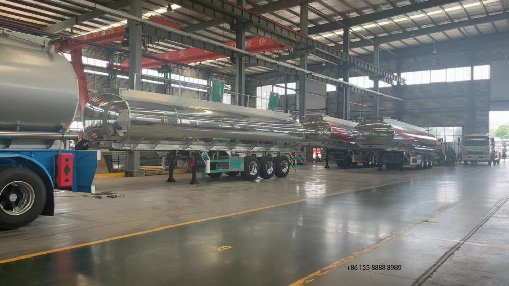 Aluminum Alloy Oil Transfer Semi Trailer 1 Jpg