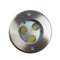 110V220V IP67 مقاوم للماء LED تحت الأرض 3W