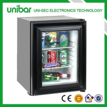 Glass door mini fridge, wholesale mini refrigerator ,mini bar fridge(USF-30N)