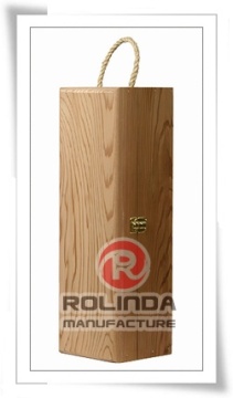 Pine Wood Wine Box