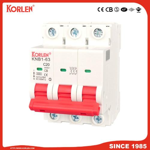 Mô hình kinh tế MCB DZ47 với CE CB IEC60898