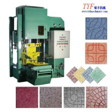 Automatic terrazzo tiles press machine