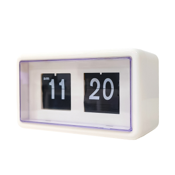 Creative Page Turning Desk Auto Flip Clock for Office, School, and Home
