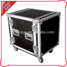 shockproof 12U rack in the case with wheel