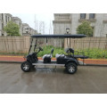 6 passeggeri golf cart nero 4wd in vendita