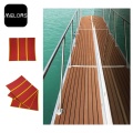 Tapis de bateau en teck mousse Melors Marine Flooring