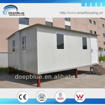 Foldable affordable sandwich panel housing