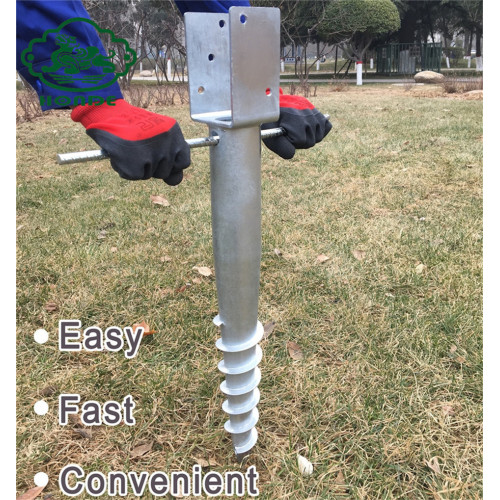 Hot Dipped Helical Galvanization Ground Screw Piles