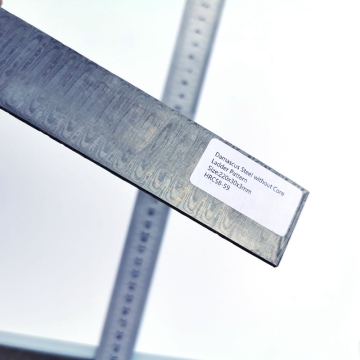 220*30*3mm Stainless damascus steel billet NO CORE knife blade steel knife making steel bar DIY knife