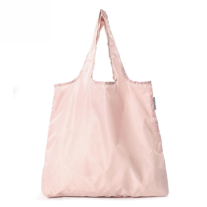 Hot Sale Reusable Foldable Fashion Nylon Shopping Carrier Bag