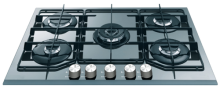 Ariston Built-in Hobs 5 Burner Stainless Steel