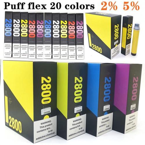 Wholesae Puff Flex 2800 Puffs Disposale Vape