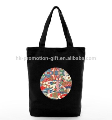 alibaba china supplier black cotton bag, custom wholesale black cotton tote bags, black tote bag