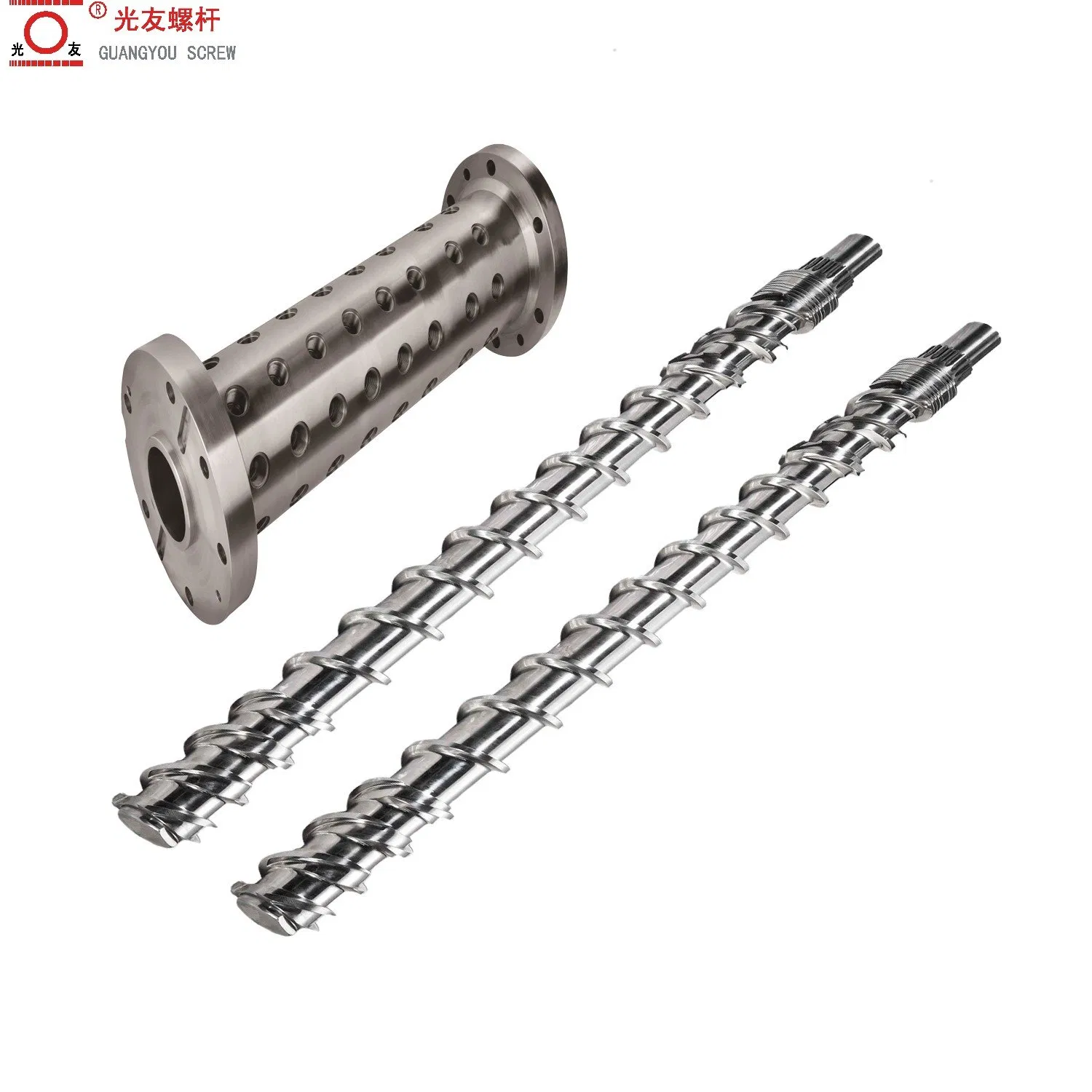 রাবার প্রক্রিয়াকরণ মেশিনের জন্য বাইমেটালিক স্ক্রু সিলিন্ডার