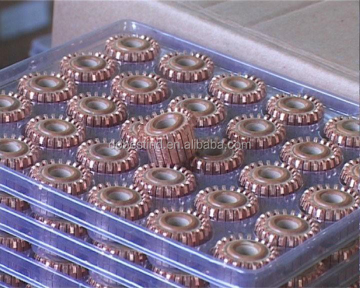 10 segments hook type starter commutators