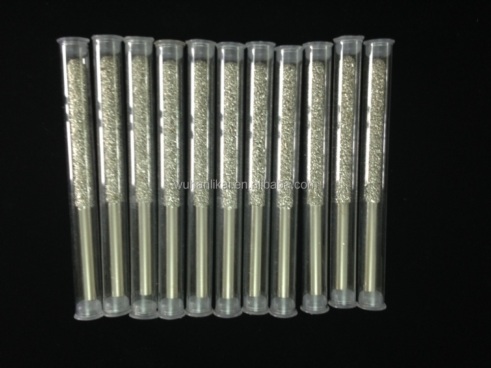 1/8 inch diameter sharp Vacuum Brazed diamond finger bits grinding stone