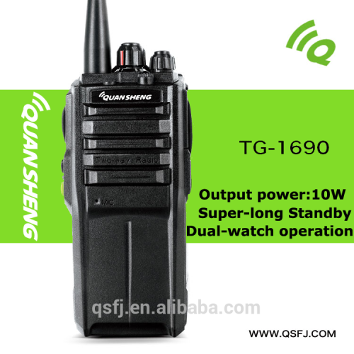 VHF/UHF Quansheng TG-1690 10w long distance woki toki